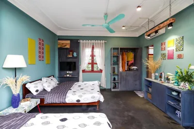 Habitación triple con balcón — Little Anh House